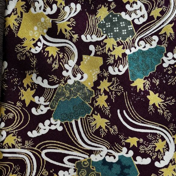 Vintage Silk Neck Tie Freer Gallery of Art Museum Shop Souvenir Art to Wear - Picture 3 of 8